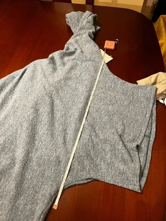 We The Free by Free People | Heathered Gray Cowl Neck Dolman Sweater Oversized - Picture 9 of 9